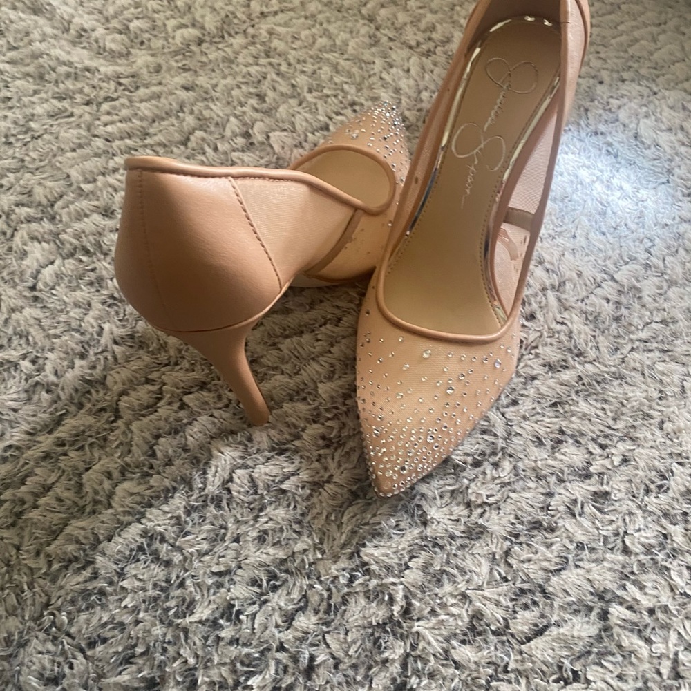 Jessica Simpson Beige Heels